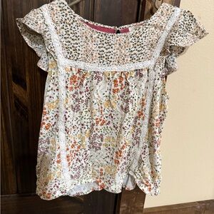 Floral Print Women's Top
